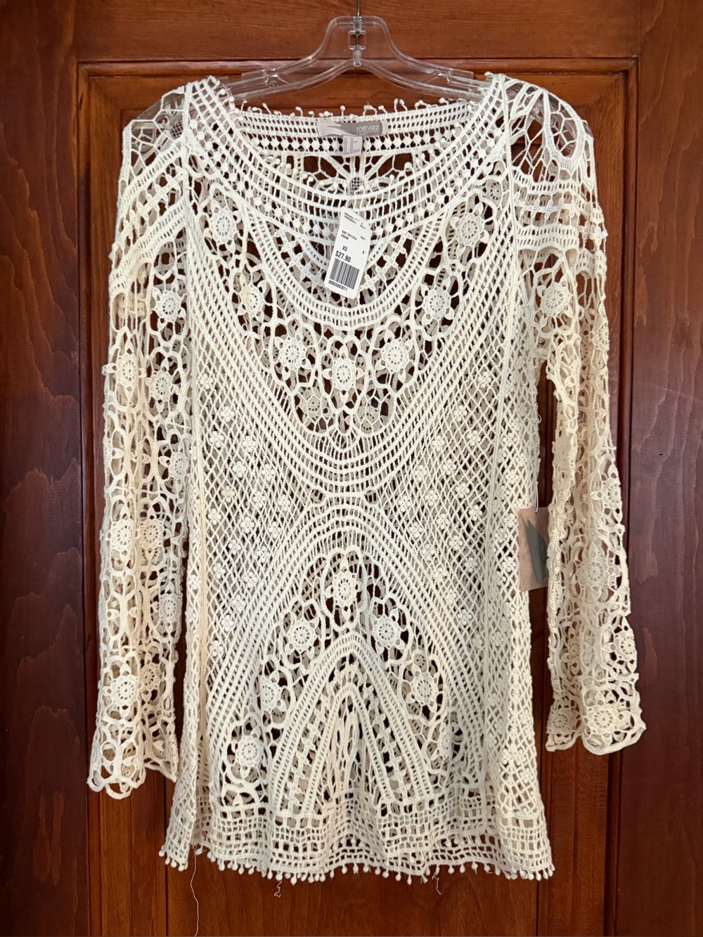 Forever 21 Crochet Top size XS NWT